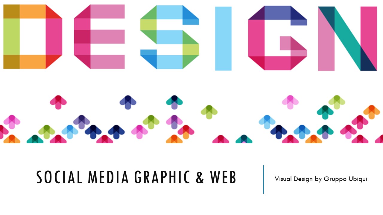 Copertina del Portfolio Gruppo Ubiqui Social Media Graphic Design